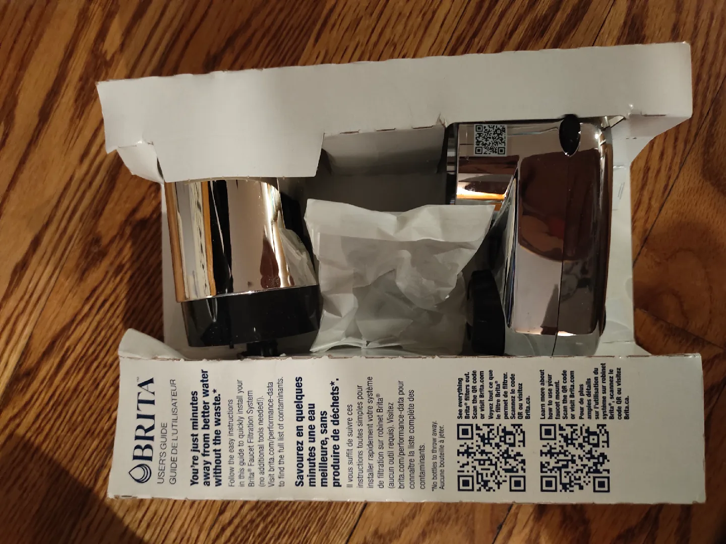 Brita Elite Faucet Mount Water Filtration System - Chrome image indicator(2)