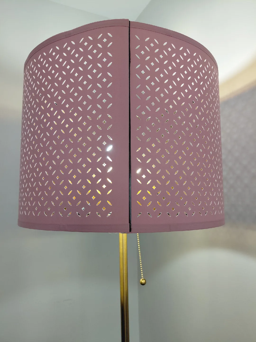 IKEA floor lamp with Pink lamp shade image indicator(4)