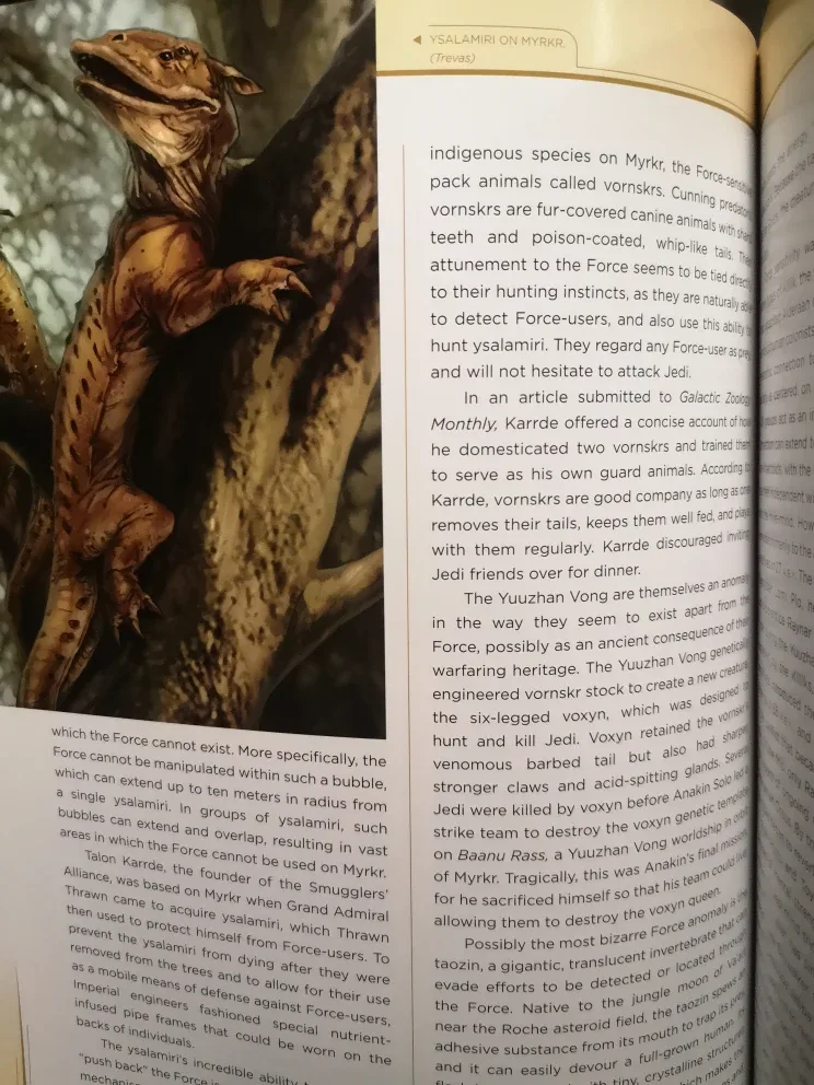 Star Wars Book ~ Essential Guide To The Force image indicator(8)