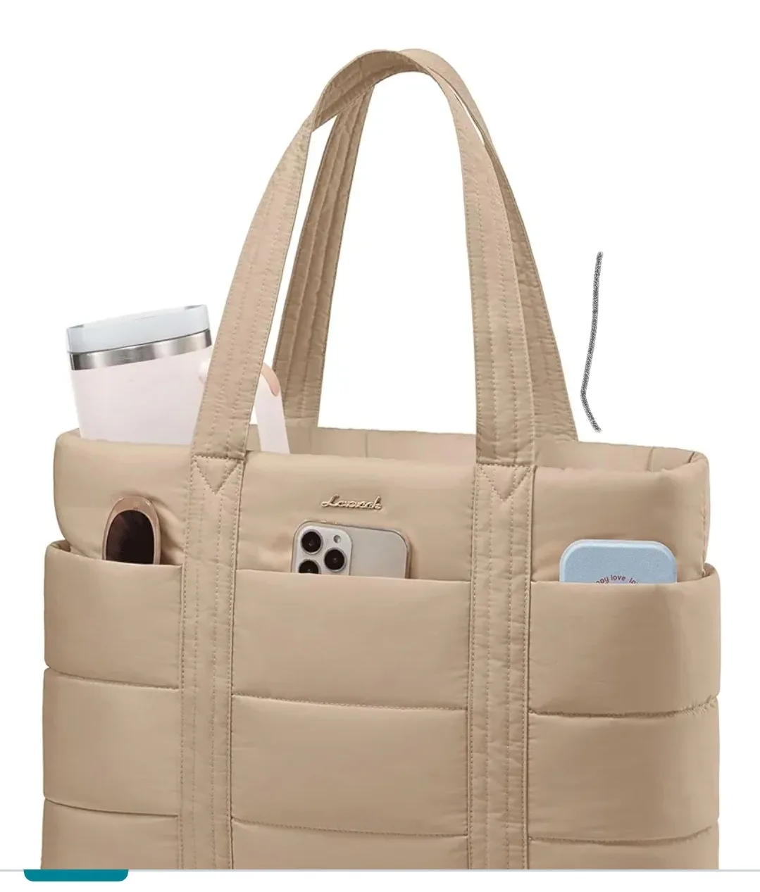 Large Lightweight Travel Tote Bag - Fits 17.3-inch Laptop thumbnail