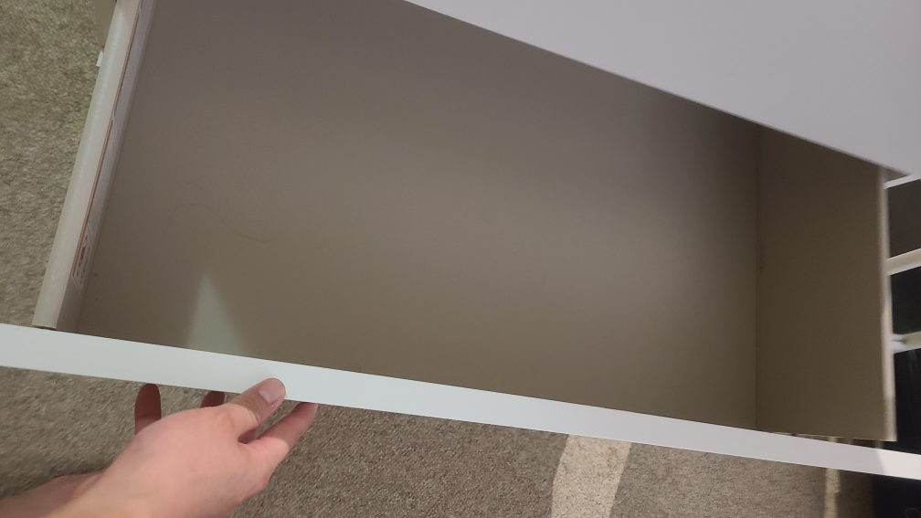 IKEA White 3-Drawer Dresser - photo 4