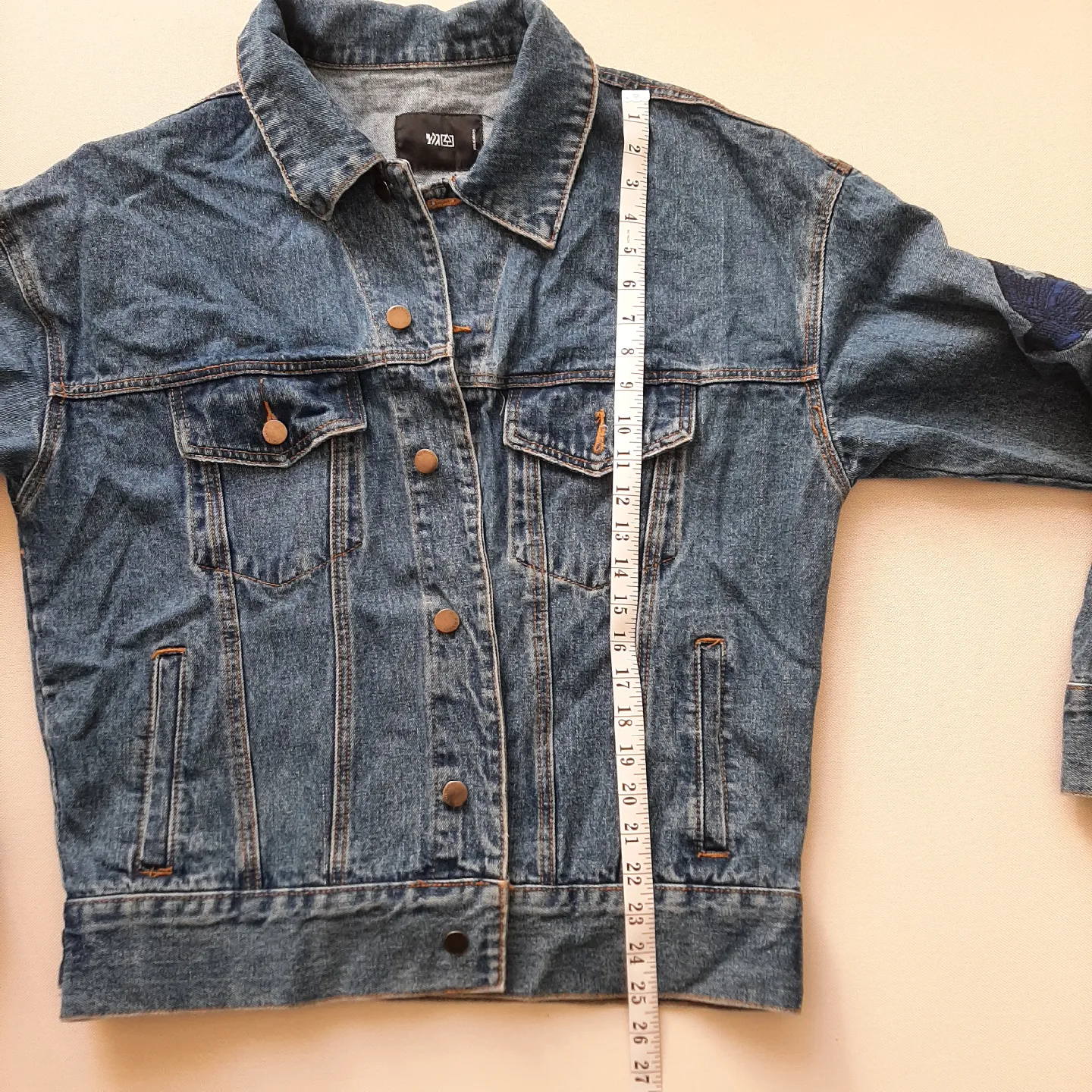 WESC Denim Jacket with Bird Embroidery image indicator(5)