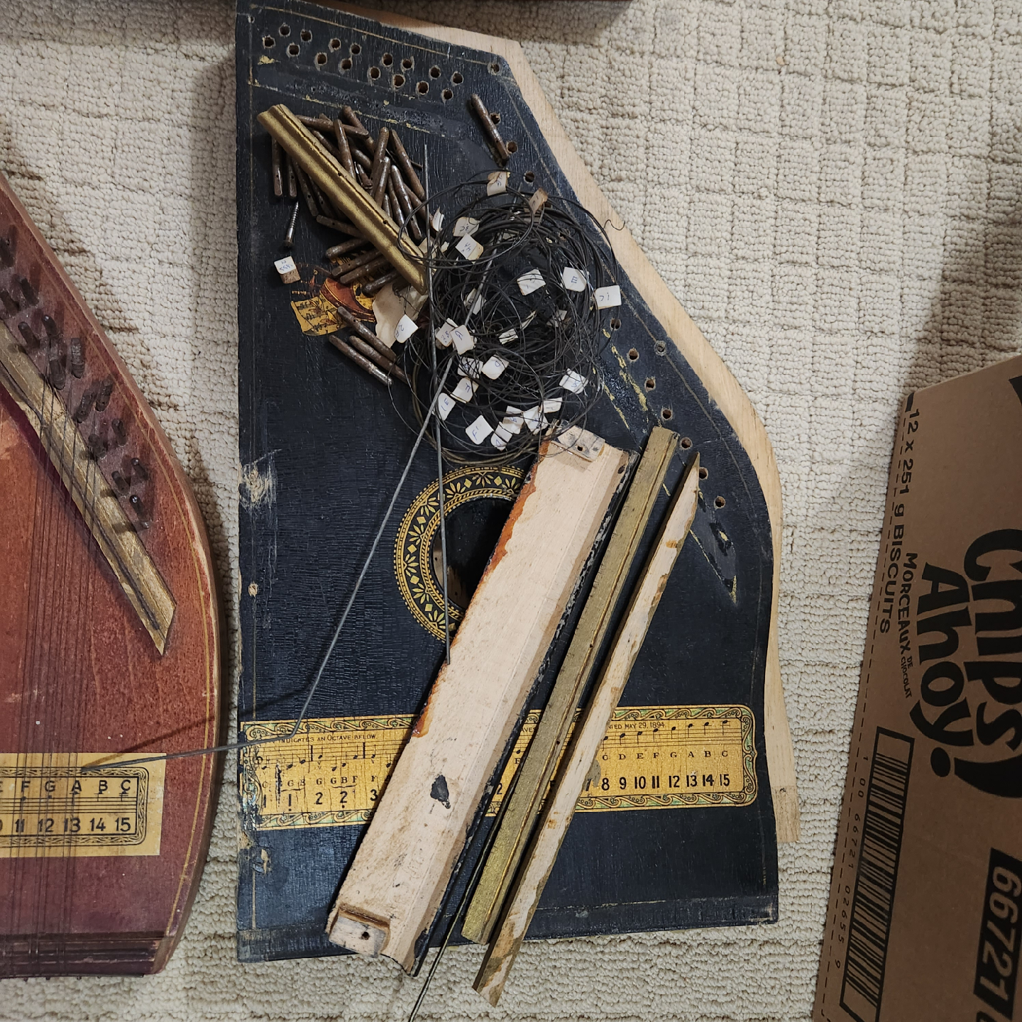 3 lot Autoharp Musical Instruments various conditions 1 price - photo 3