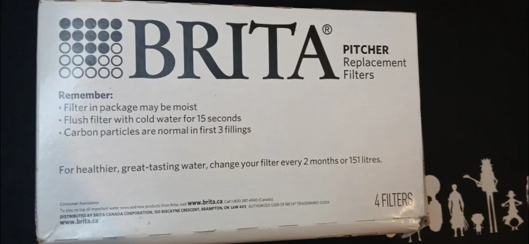 Brita Pitcher Replacement Filters - 4 in 1 Pack thumbnail