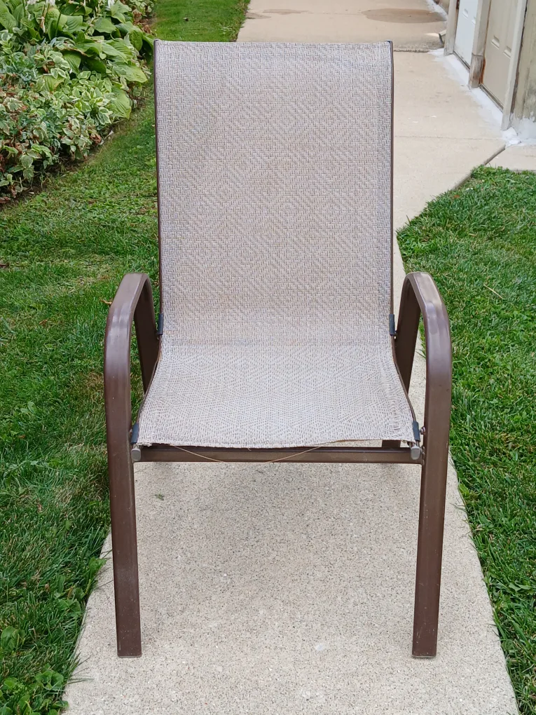 Outdoor Patio Chair - Brown thumbnail
