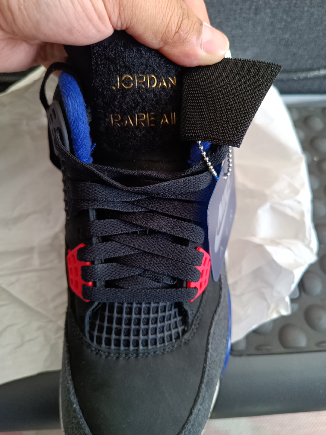 Air Jordan 4 Rare Air (gold lettering) BIN - photo 2