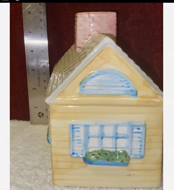 Goods Gallery Fix It Up House Ceramic Coin Piggy Bank image indicator(4)