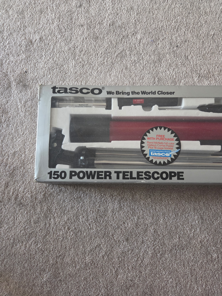 Tasco 150 Power Telescope - photo 2