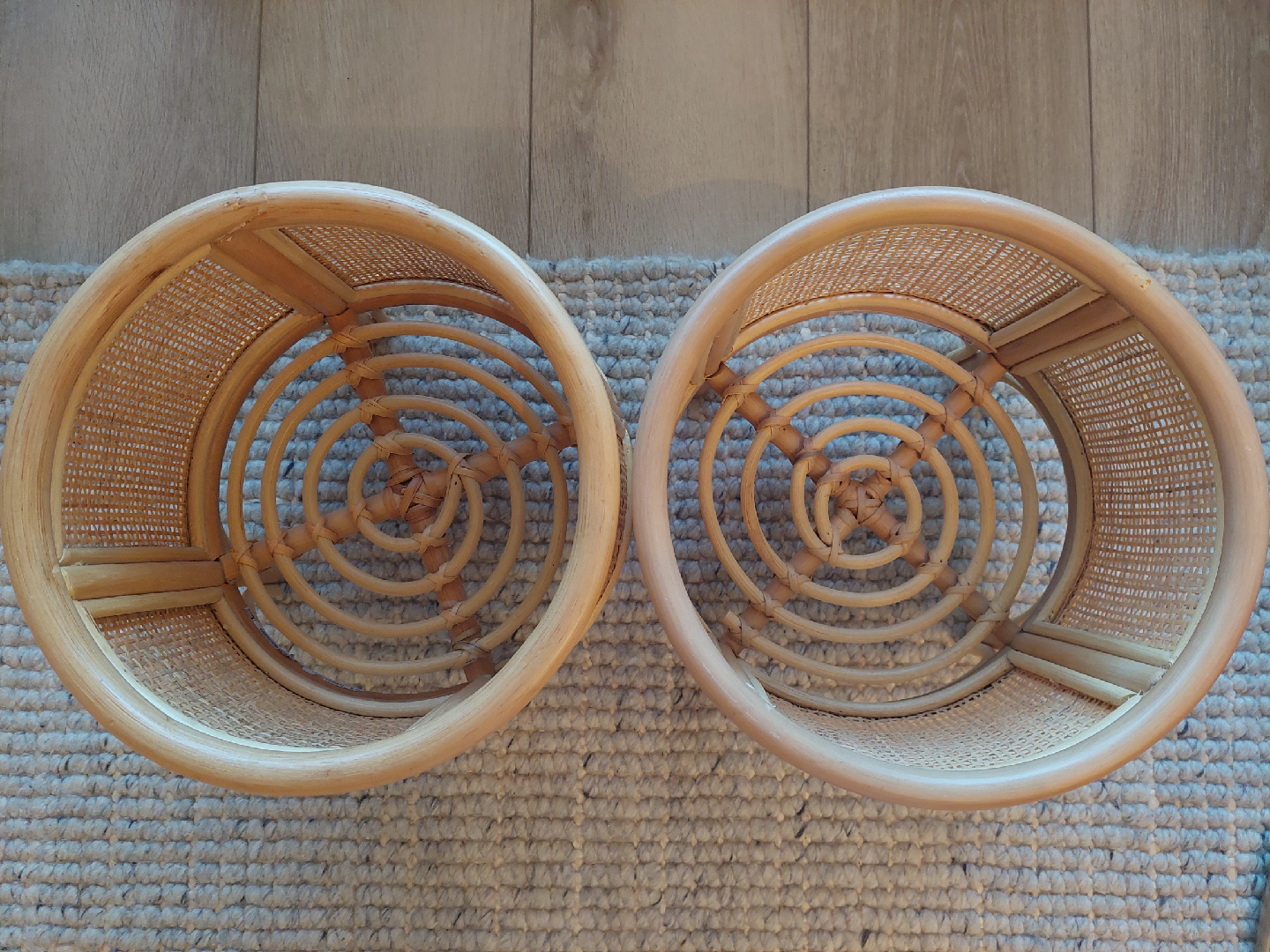 Rattan Plant Stands - Set of 2 - photo 4