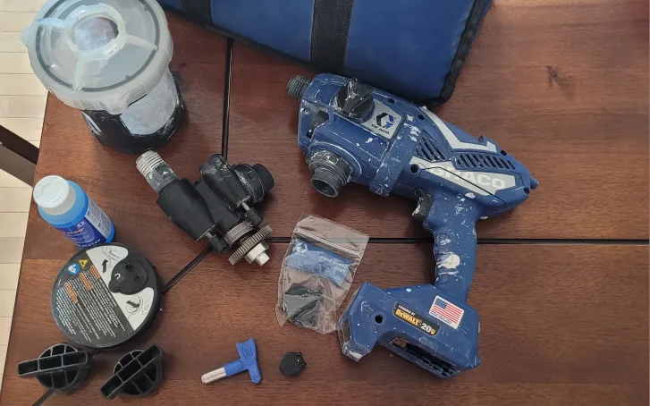 Graco Paint Sprayer parts with Accessories (New motor, tip..) image indicator(6)