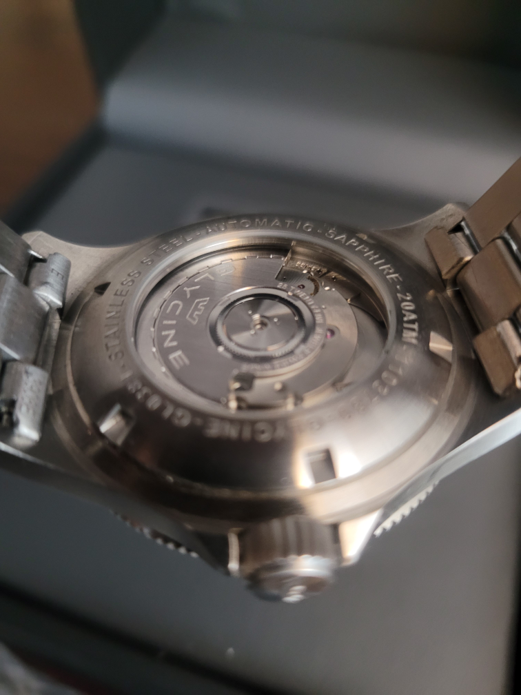 Glycine Combat Automatic Pepsi Bezel Watch - photo 3