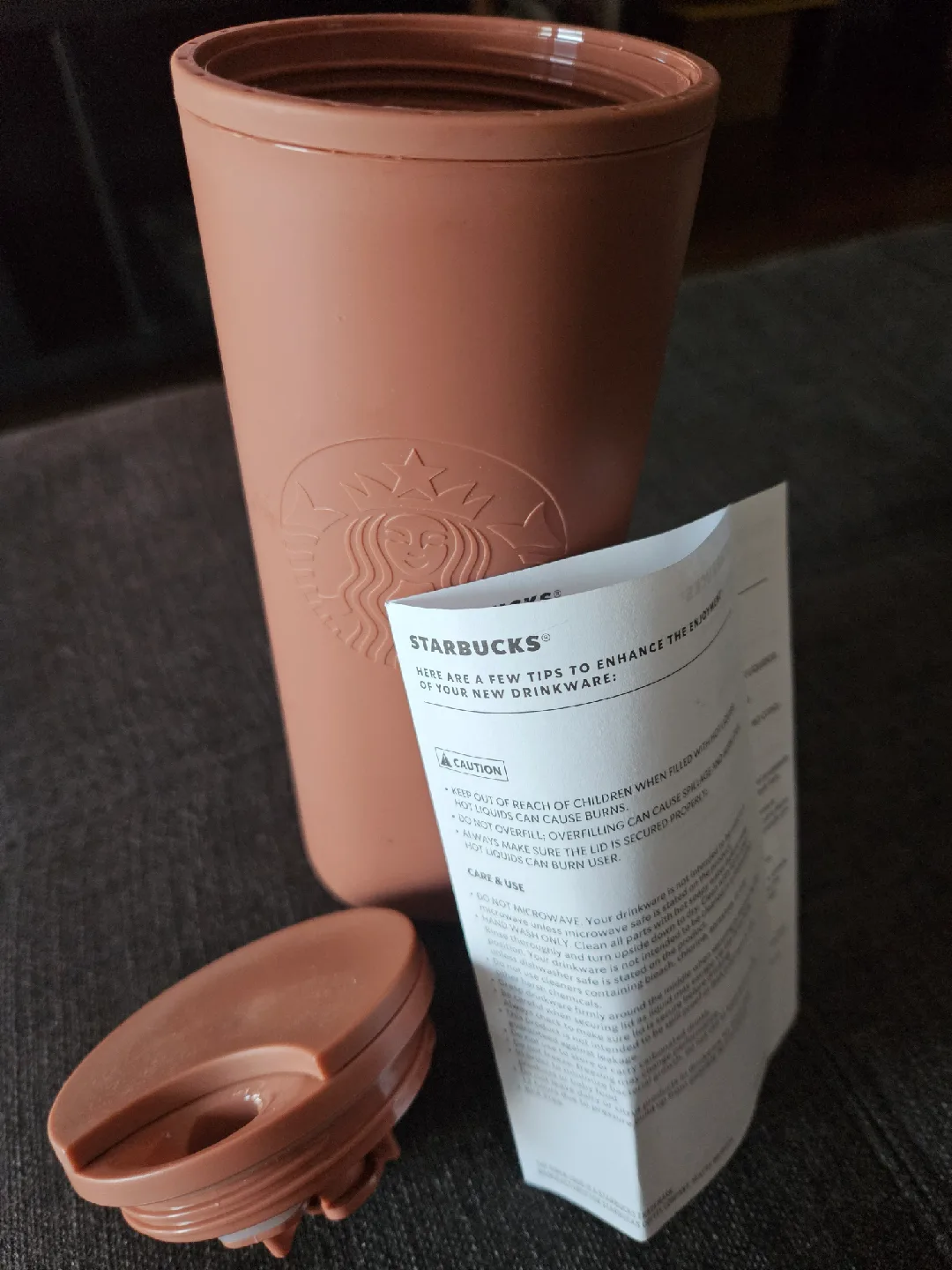 Starbucks Tumbler - 16 oz NEVER USED thumbnail