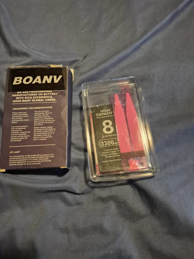 BOANV Battery for 8 Plus - New thumbnail