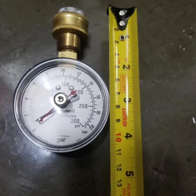 Honeywell Braukmann Water Pressure Test Gauge image indicator(5)