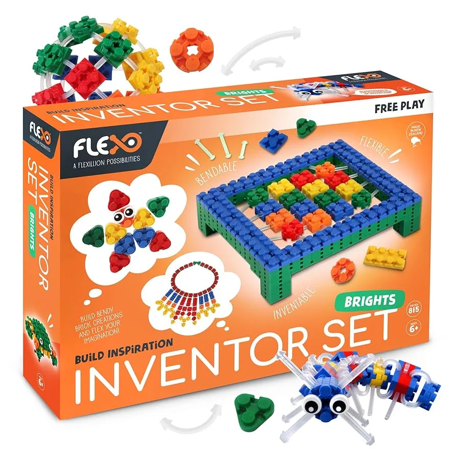 Flexo Free Play Inventor Set Brights thumbnail