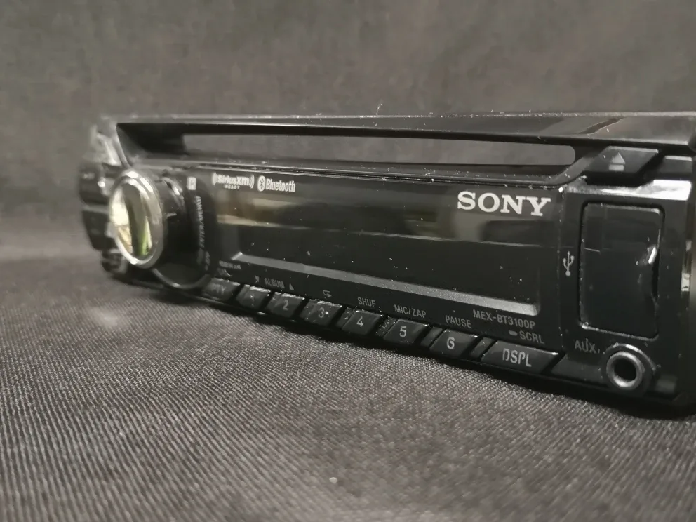 USB Sony MEX-BT3100P Faceplate, Bluetooth Car Stereo Deck image indicator(4)