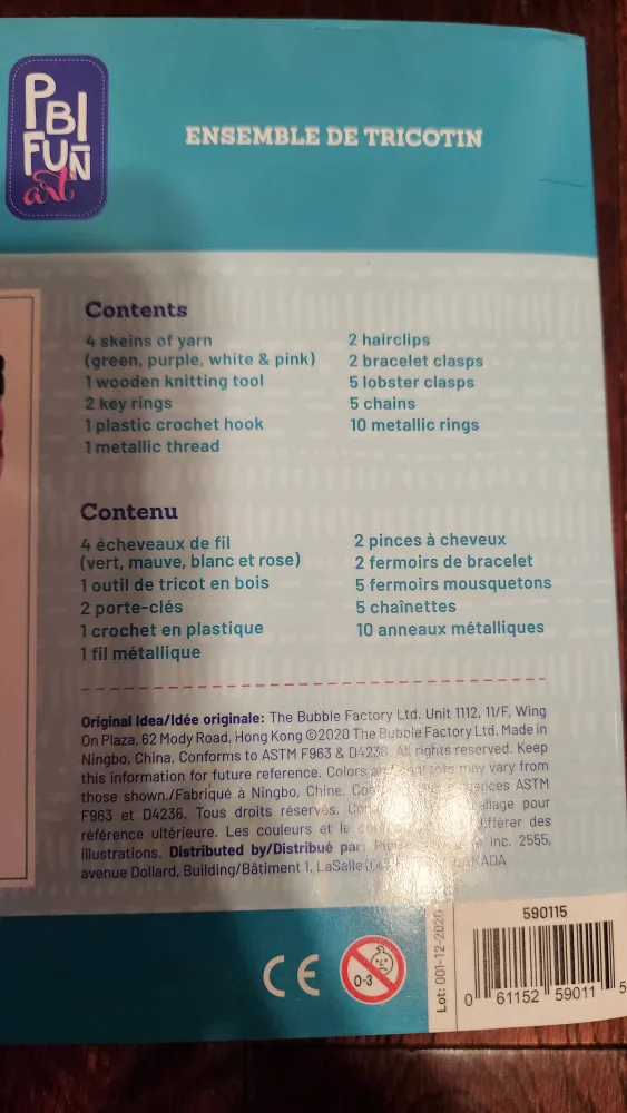 Pbi Fun French Knitting Set - New! image indicator(3)