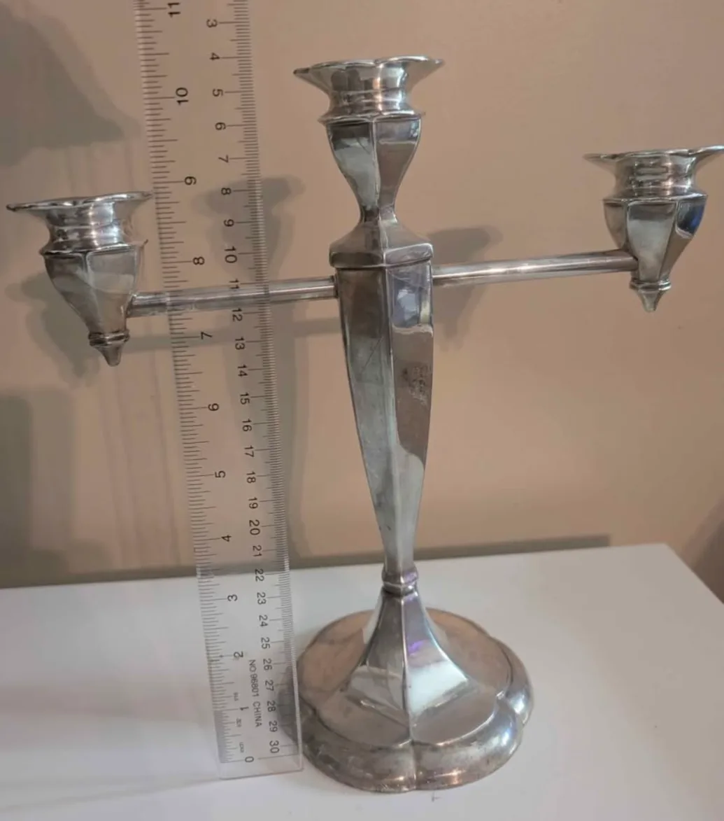 Vintage Silver Plated Candelabra image indicator(3)