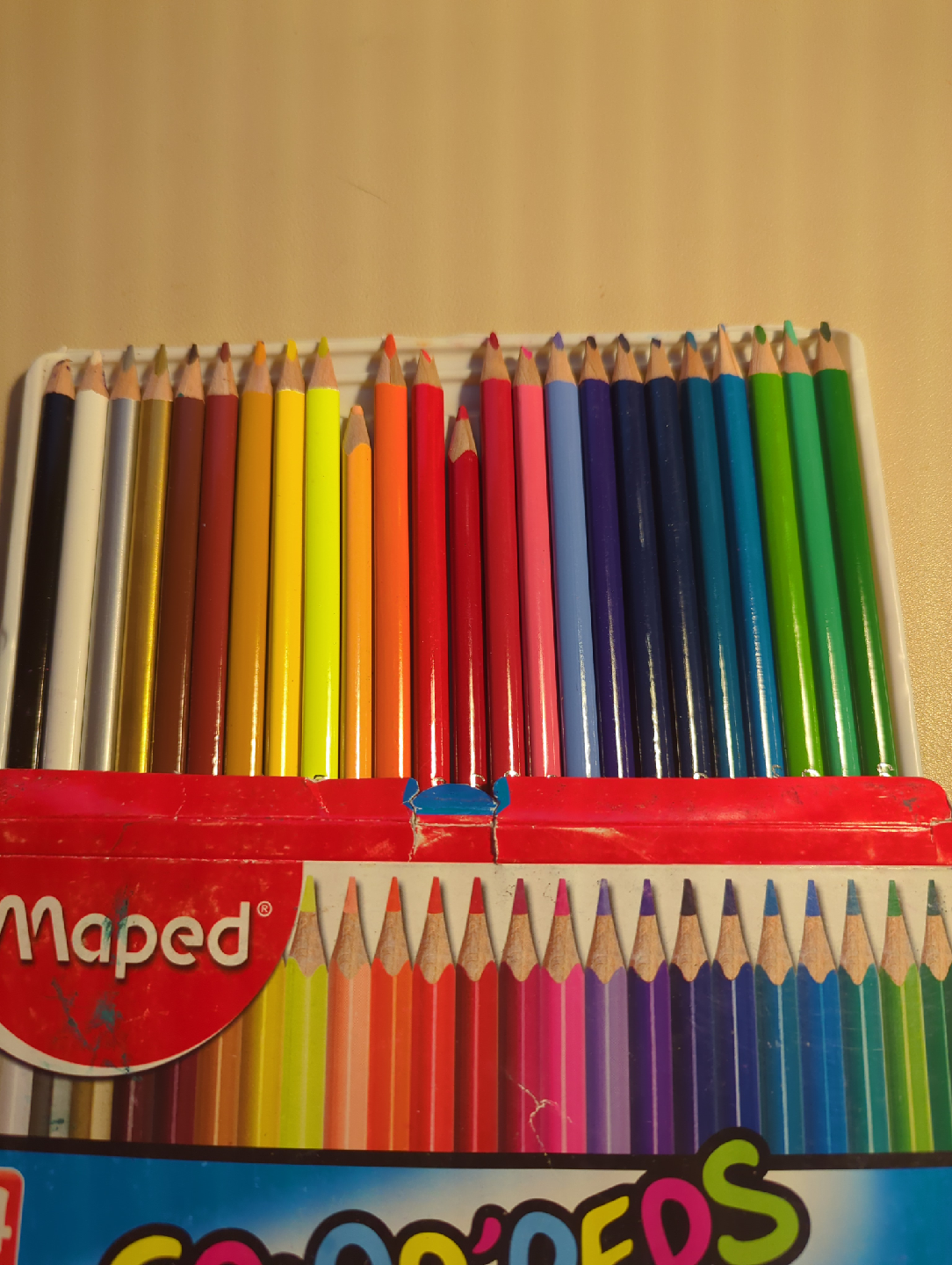 coloured pencils and pastels - photo 3
