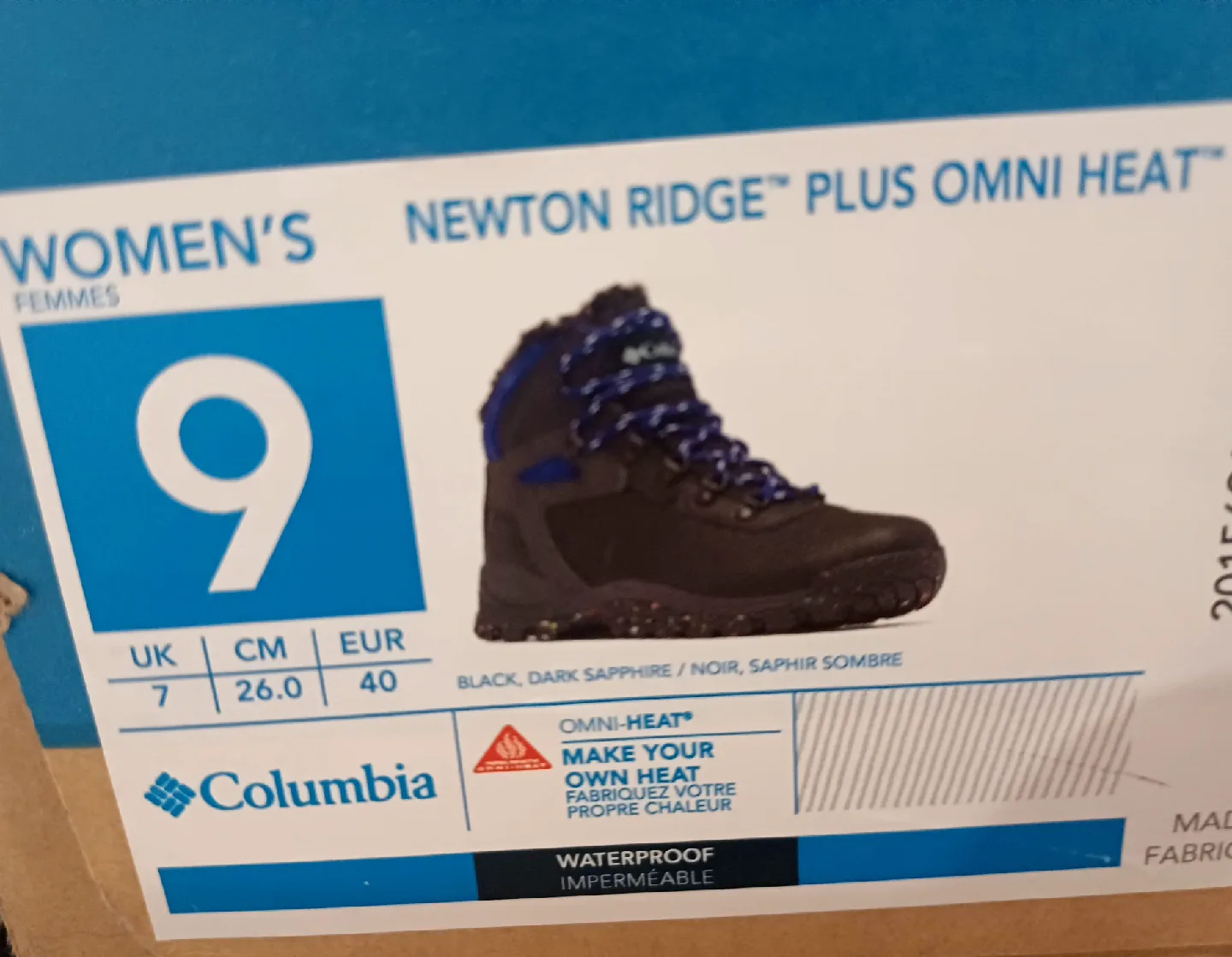 Columbia Newton Ridge Plus Omni-Heat Women's Boots - Size 9 image indicator(2)