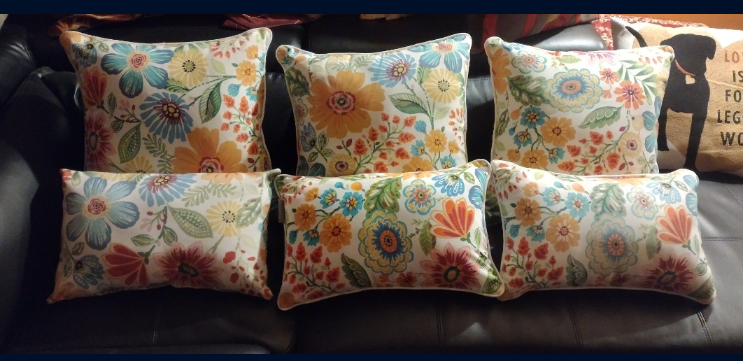 Pillow Perfect Floral Pillows (6)