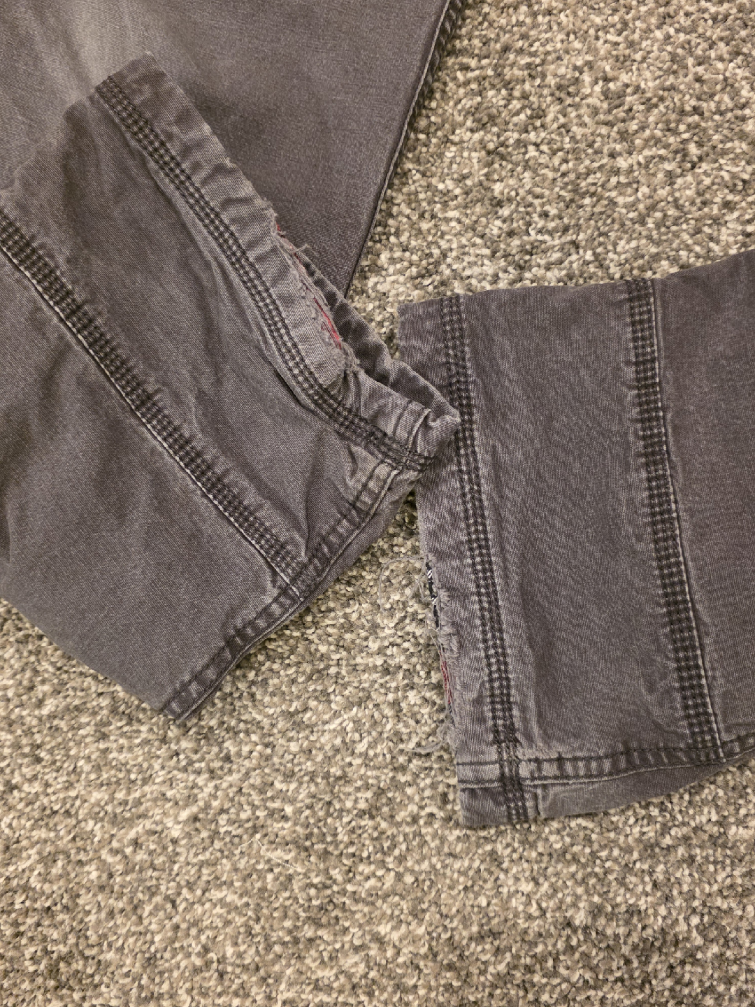 PrAna Breathe Grey Flannel Lined Jeans - Size 30 - photo 3