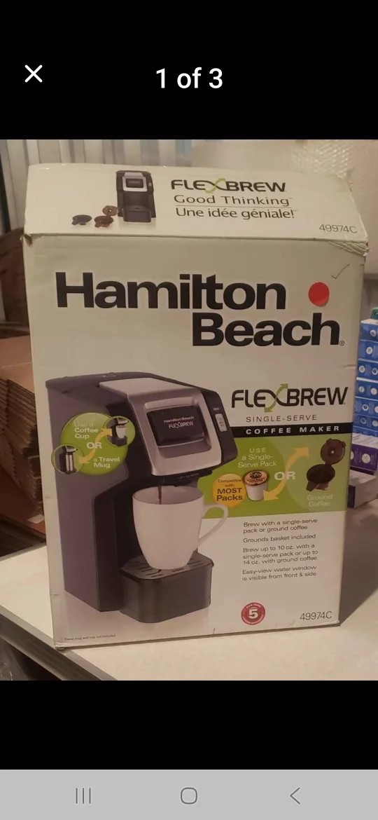 flexbrew single serve coffee maker thumbnail