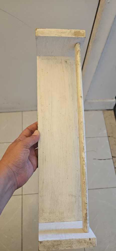 Rustic Wooden Wall Shelf - photo 3