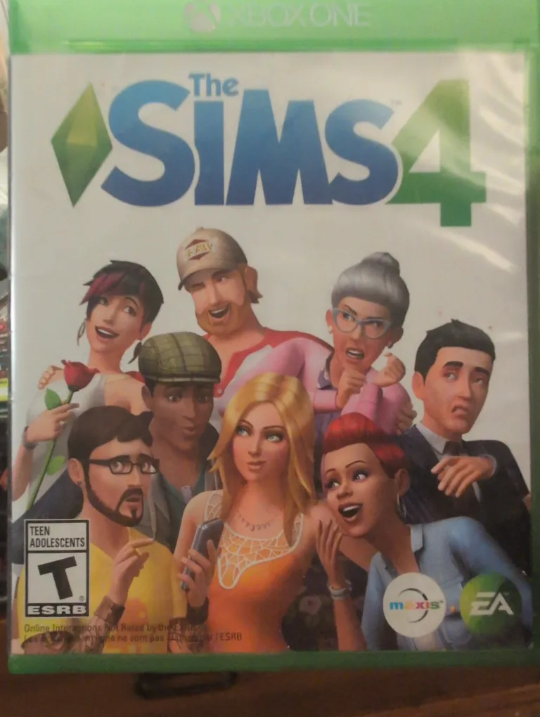Xbox One with Controller and The Sims 4 image indicator(4)