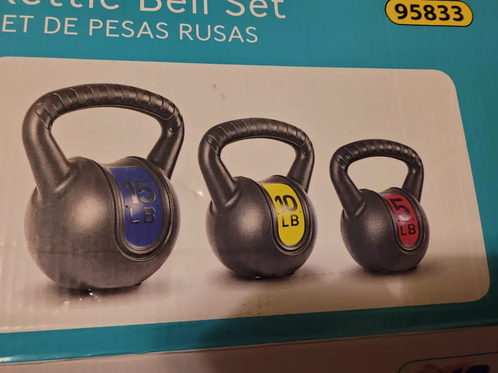 Kettle Bell Set - 5, 10, 15 LB image indicator(4)