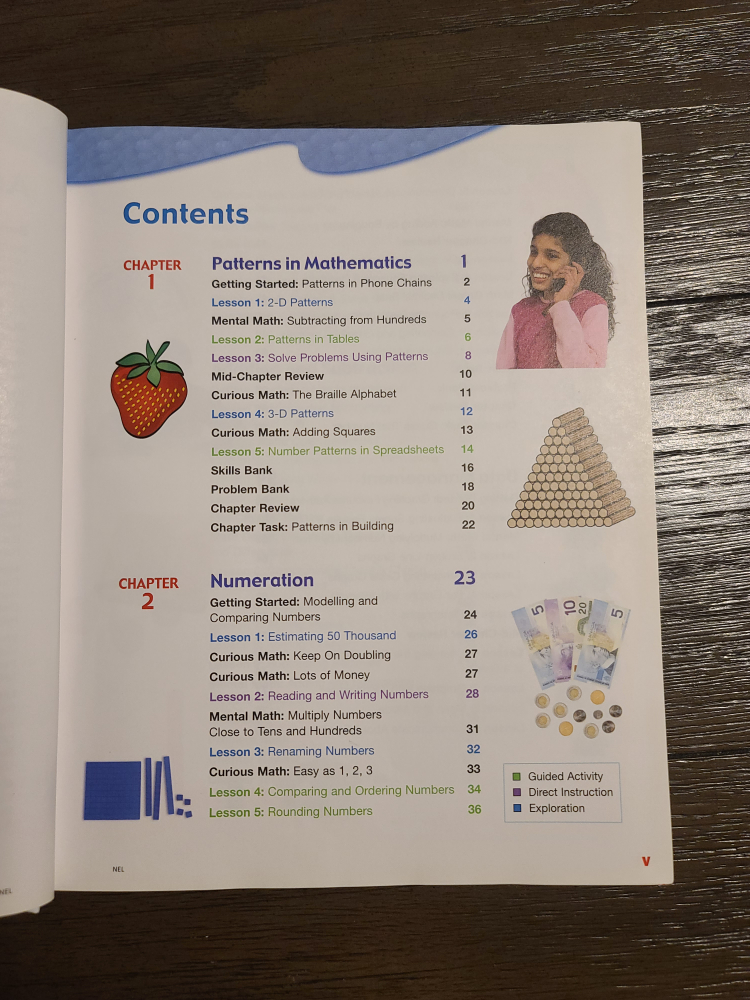 Nelson Mathematics 5 textbook - photo 3