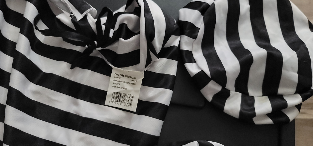 Kids Convict Costume - One Size Fits Most - photo 2