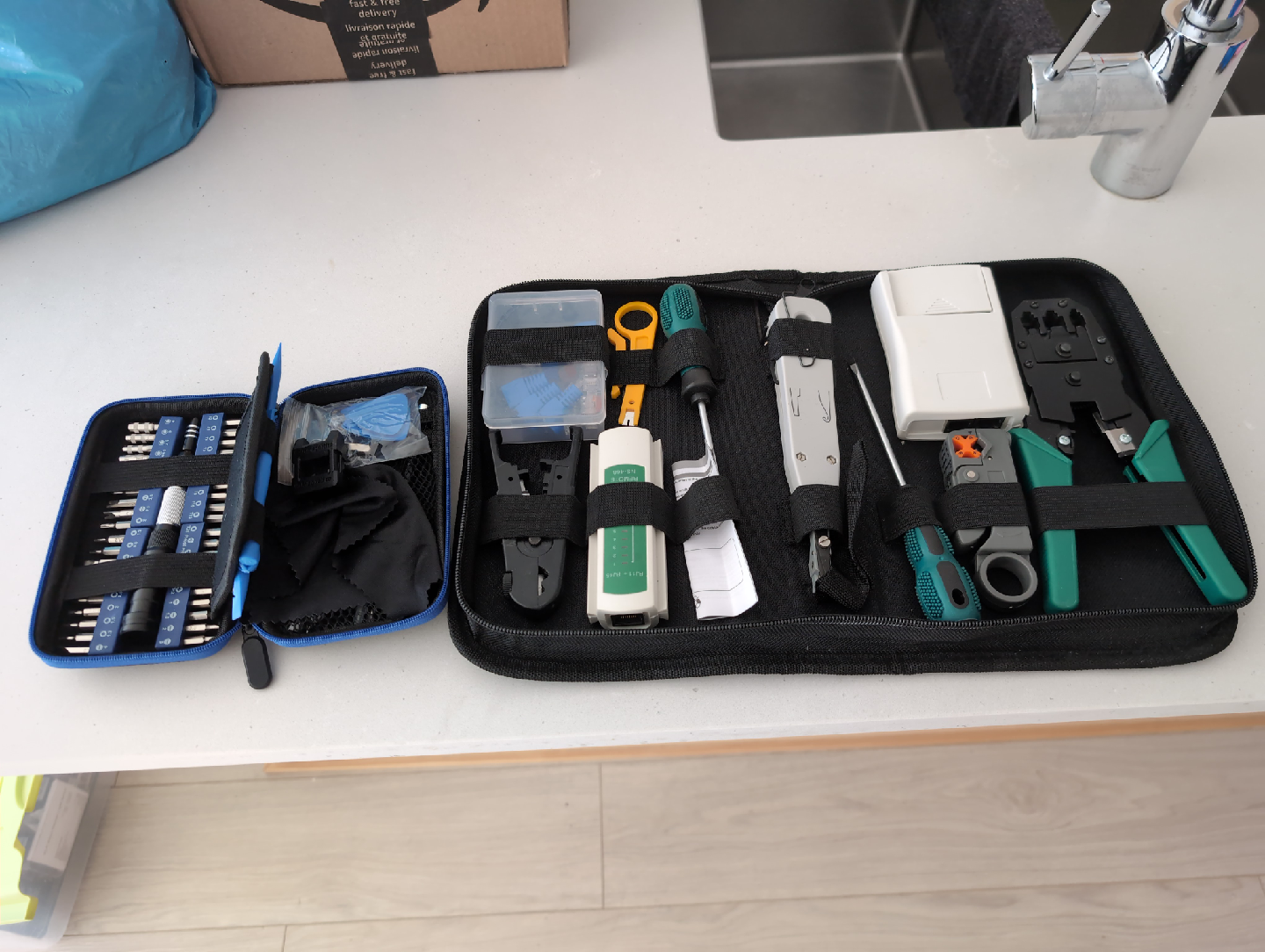Network Tool Kit + Phone Repair Kit