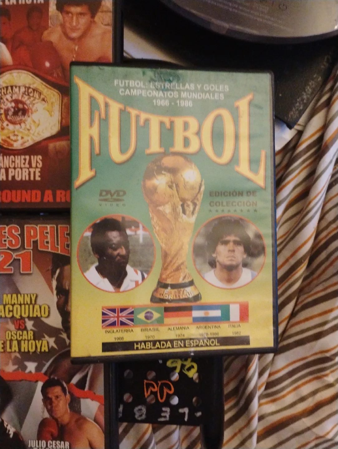 Boxing & Soccer DVDs image indicator(2)