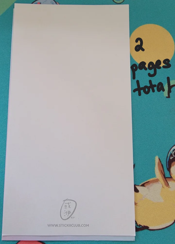 🥕 13 Assorted Stickii Club Memo Note Pages image indicator(2)