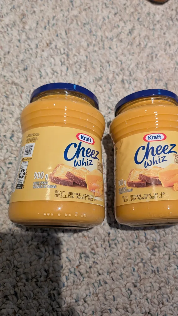 👀- Kraft Cheez Whiz 900g Jar exp. 2025 FCFS image indicator(2)