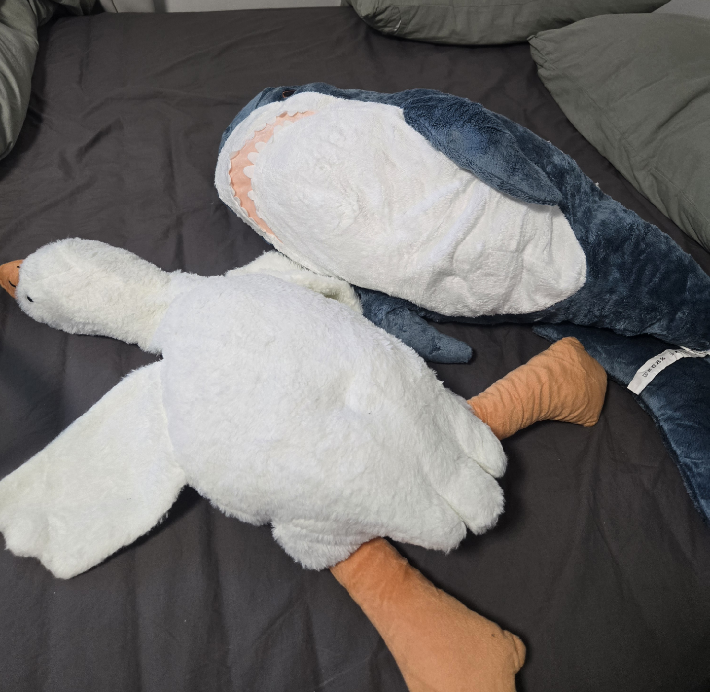 IKEA Shark & Goose Stuffed Animal