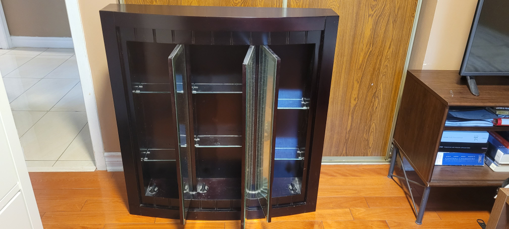 Dark Brown Medicine Cabinet - photo 2