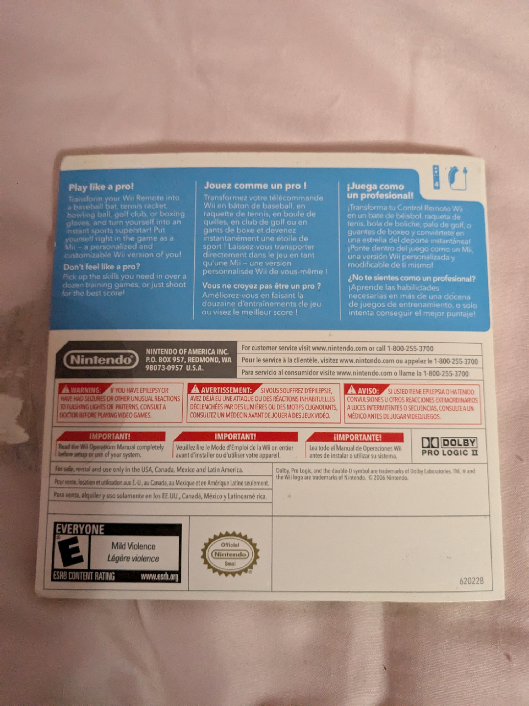 Wii Sports Game for Nintendo Wii - photo 2