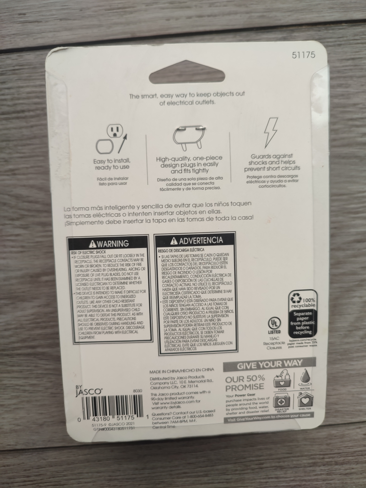 Power Gear Safety Outlet Covers (30 count) - photo 2
