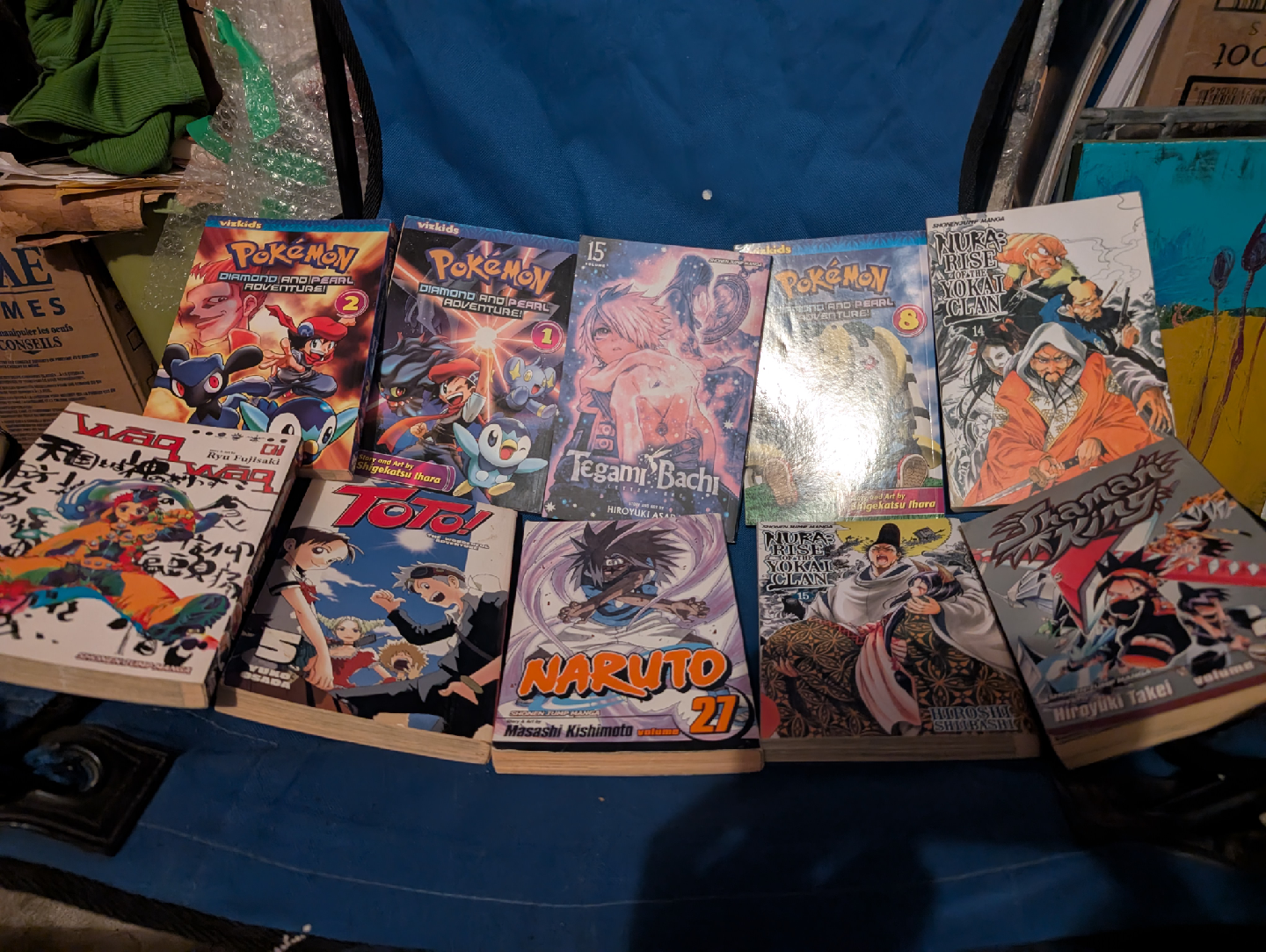 Manga Lot: Pokemon, Naruto, Shaman King & More!