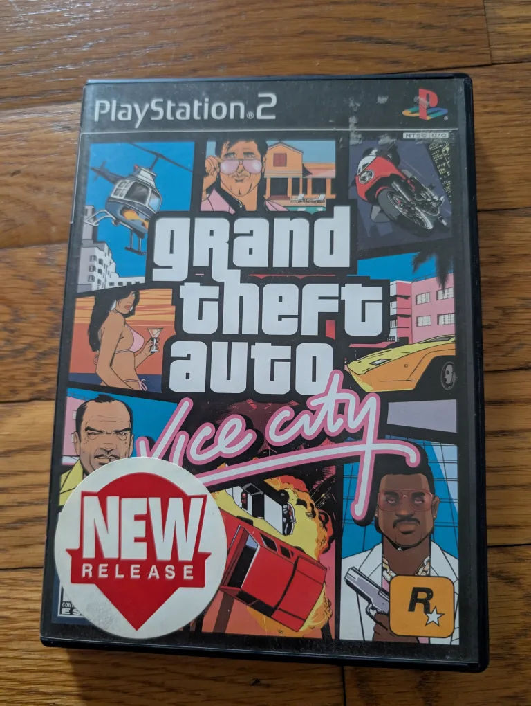 Grand Theft auto vice city, PS2 thumbnail