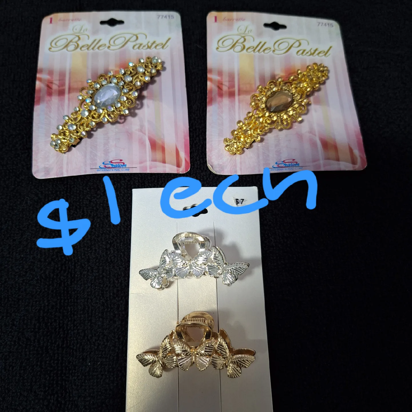 Assorted Hair Clips - Dazzle, Sophi, Belle Pastel & More image indicator(3)