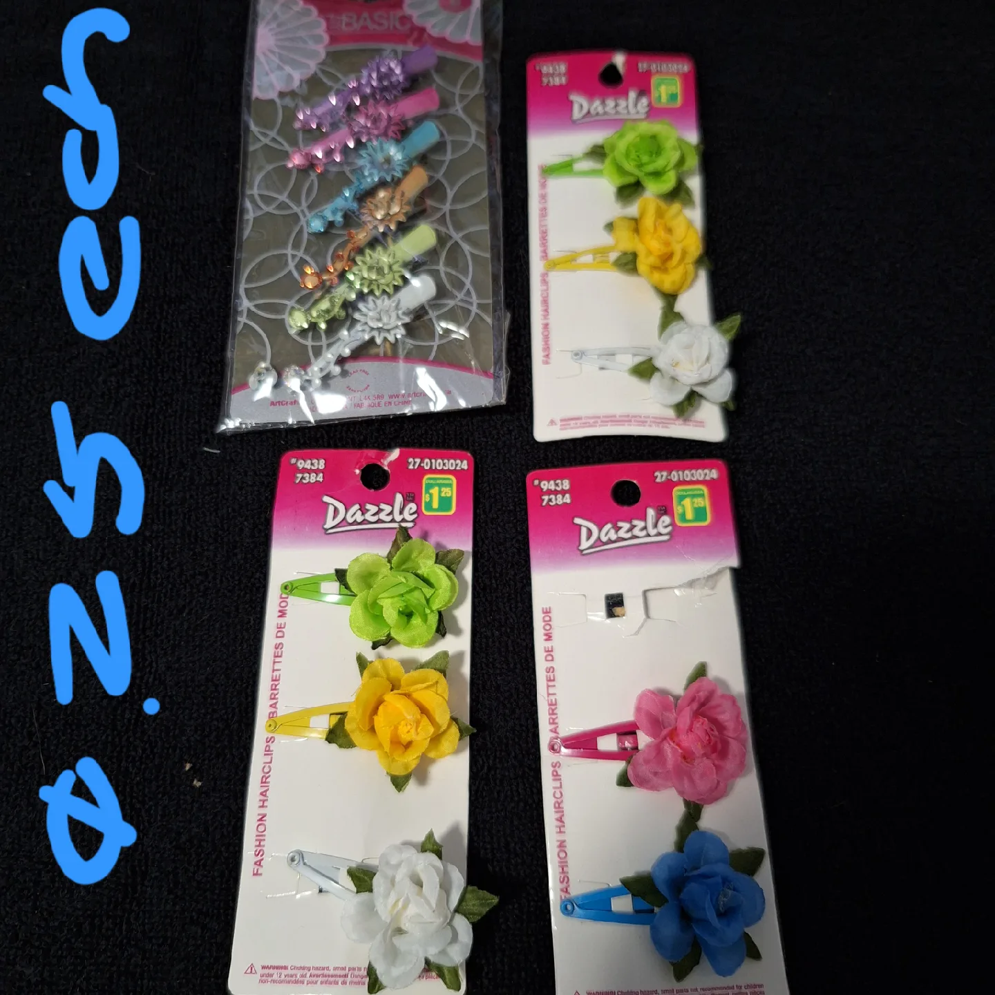 Assorted Hair Clips - Dazzle, Sophi, Belle Pastel & More image indicator(6)