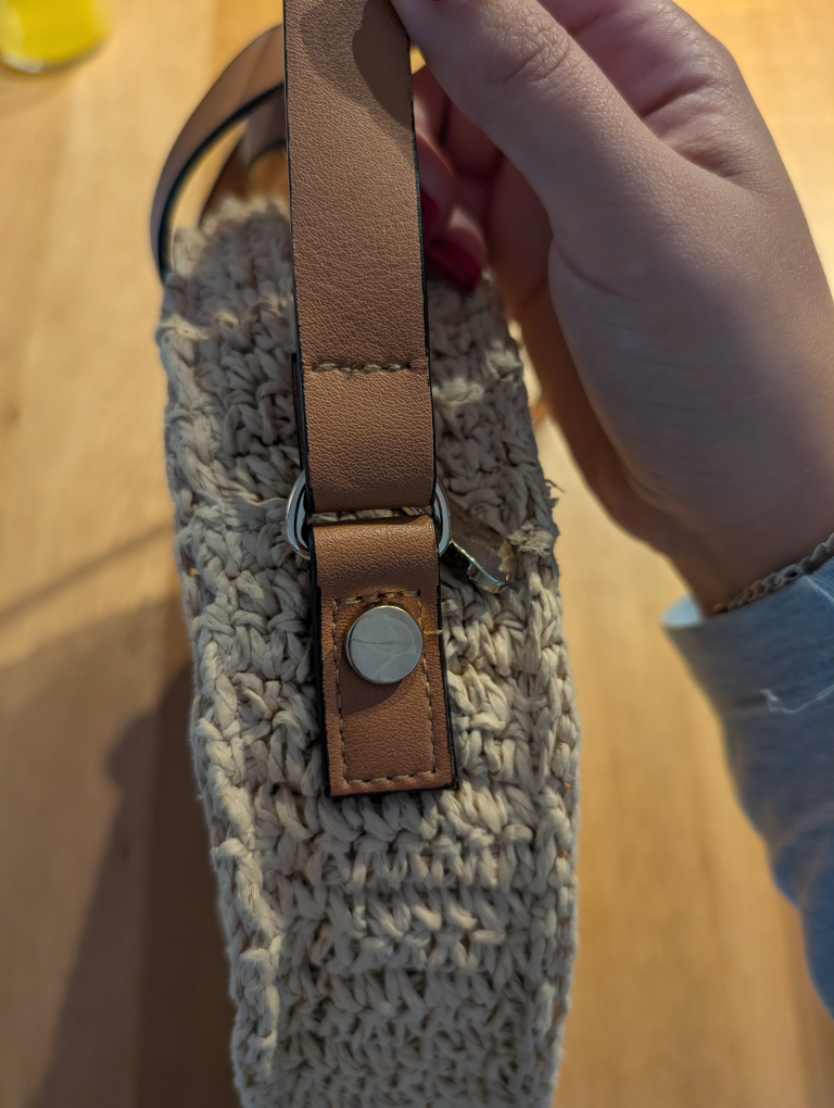 Straw Circle Crossbody Bag - photo 2