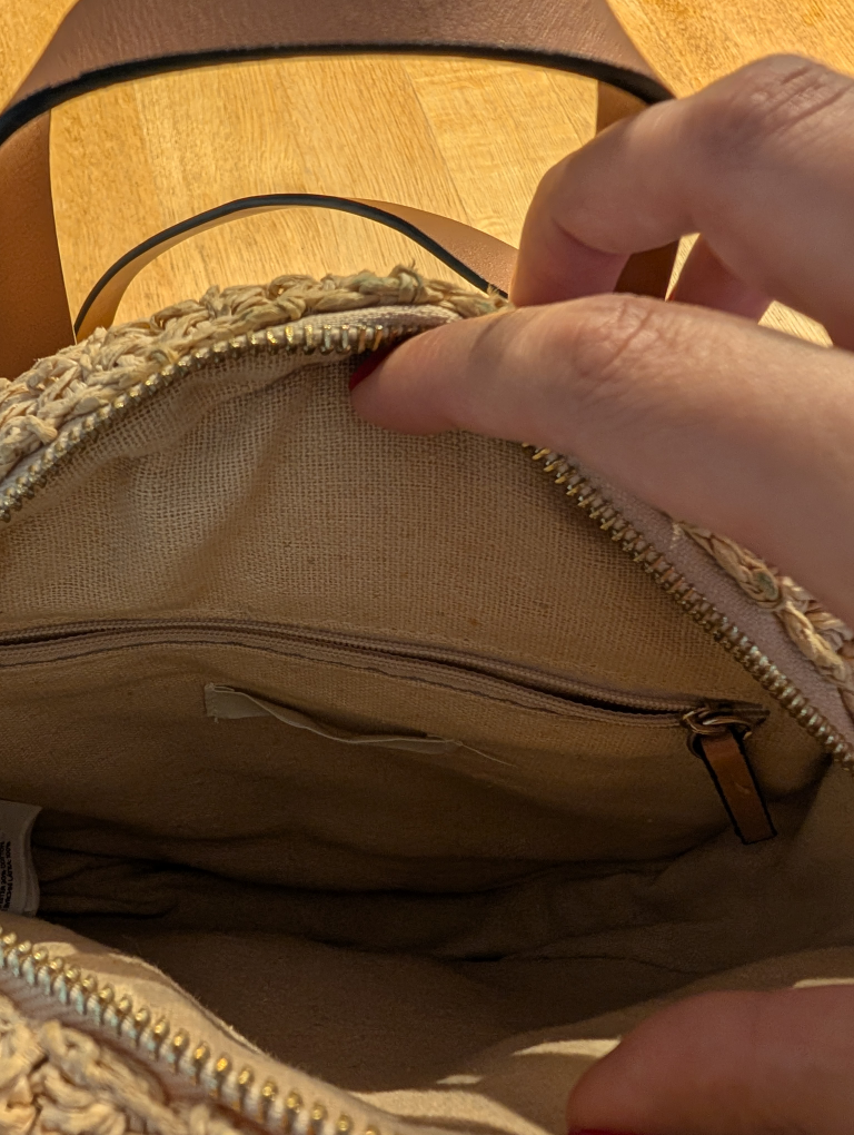 Straw Circle Crossbody Bag - photo 3