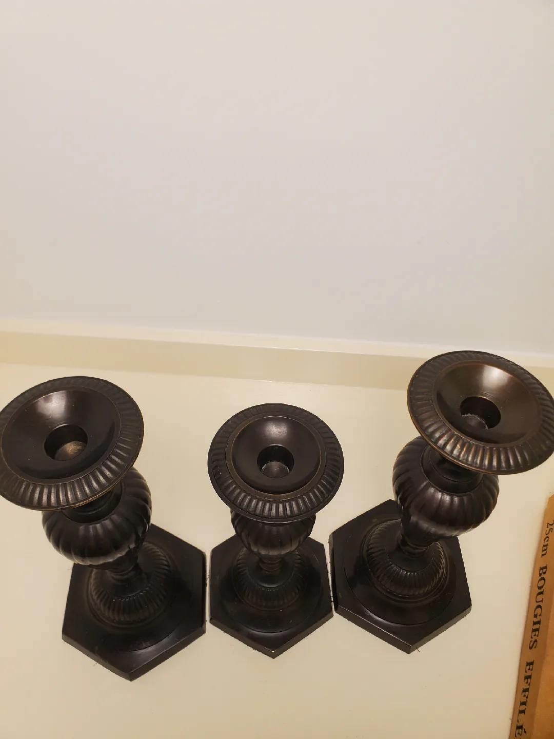 Candle Holders with Taper Candles 🥕 image indicator(4)