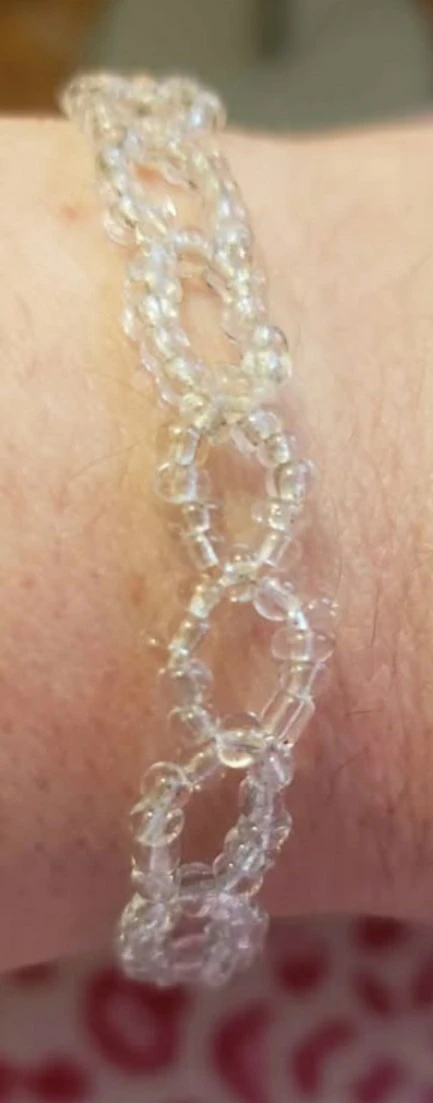 new Beaded Choker Necklace and bracelets set - photo 2