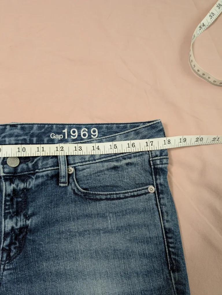 Gap 1969 Always Skinny Jeans Size 30 image indicator(4)