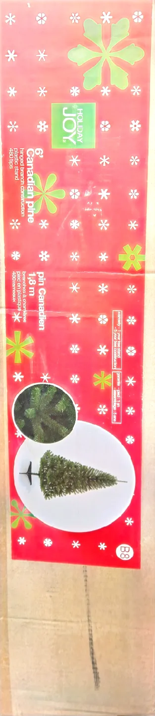 Holiday Joy Canadian Pine 1.8m Christmas Tree image indicator(3)